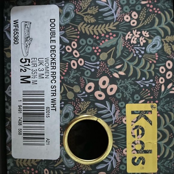 Women's Keds x Rifle Paper Co. Double Decker Strawberry Fields - Picture 6 of 9